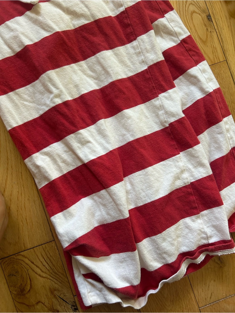 Free People Dakota Pants. Red & White Striped - Picture 5 of 7